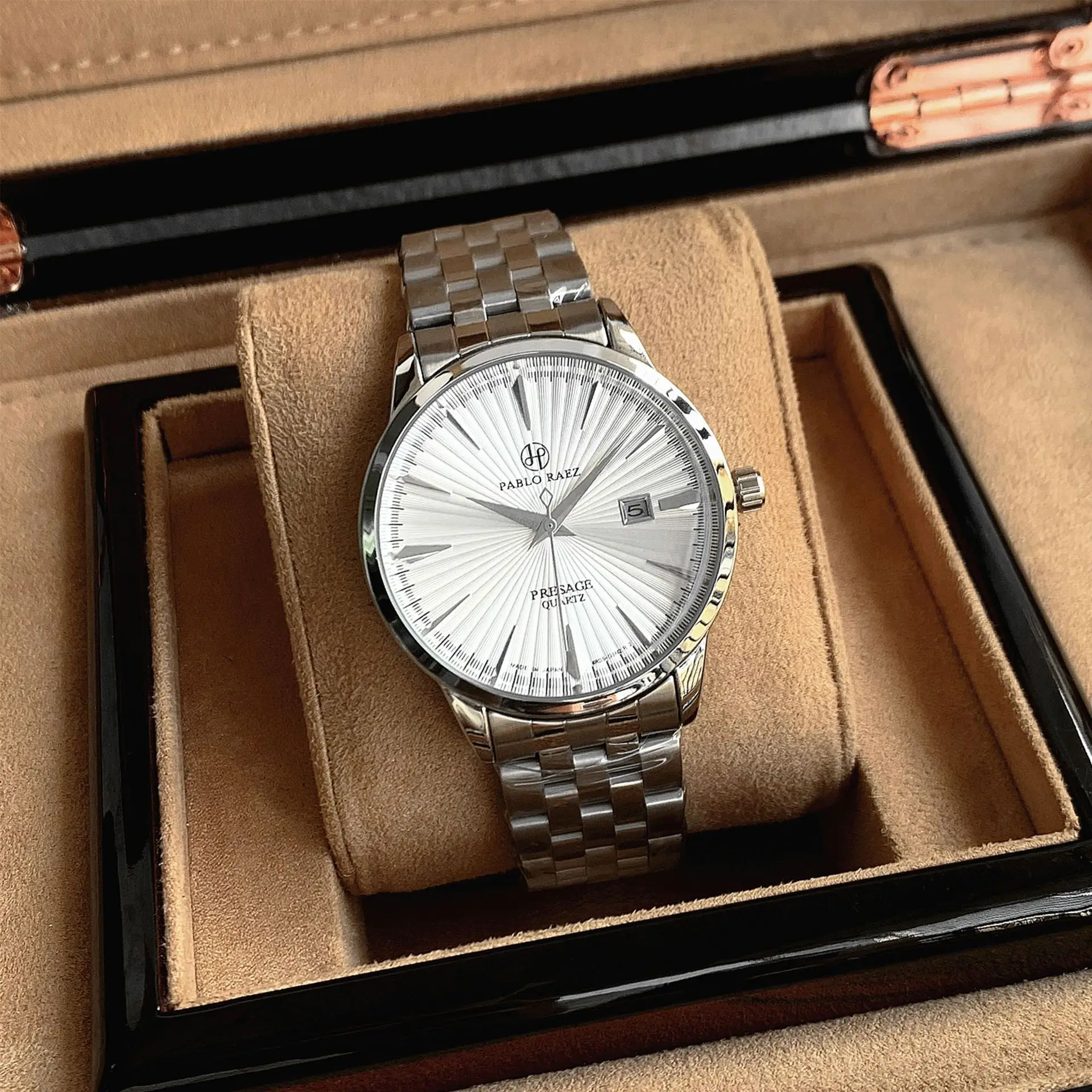 

UTHAI CQ460 Модные мужские часы с ощущением, модные водонепроницаемые кварцевые часы, деловые часы, мужские часы