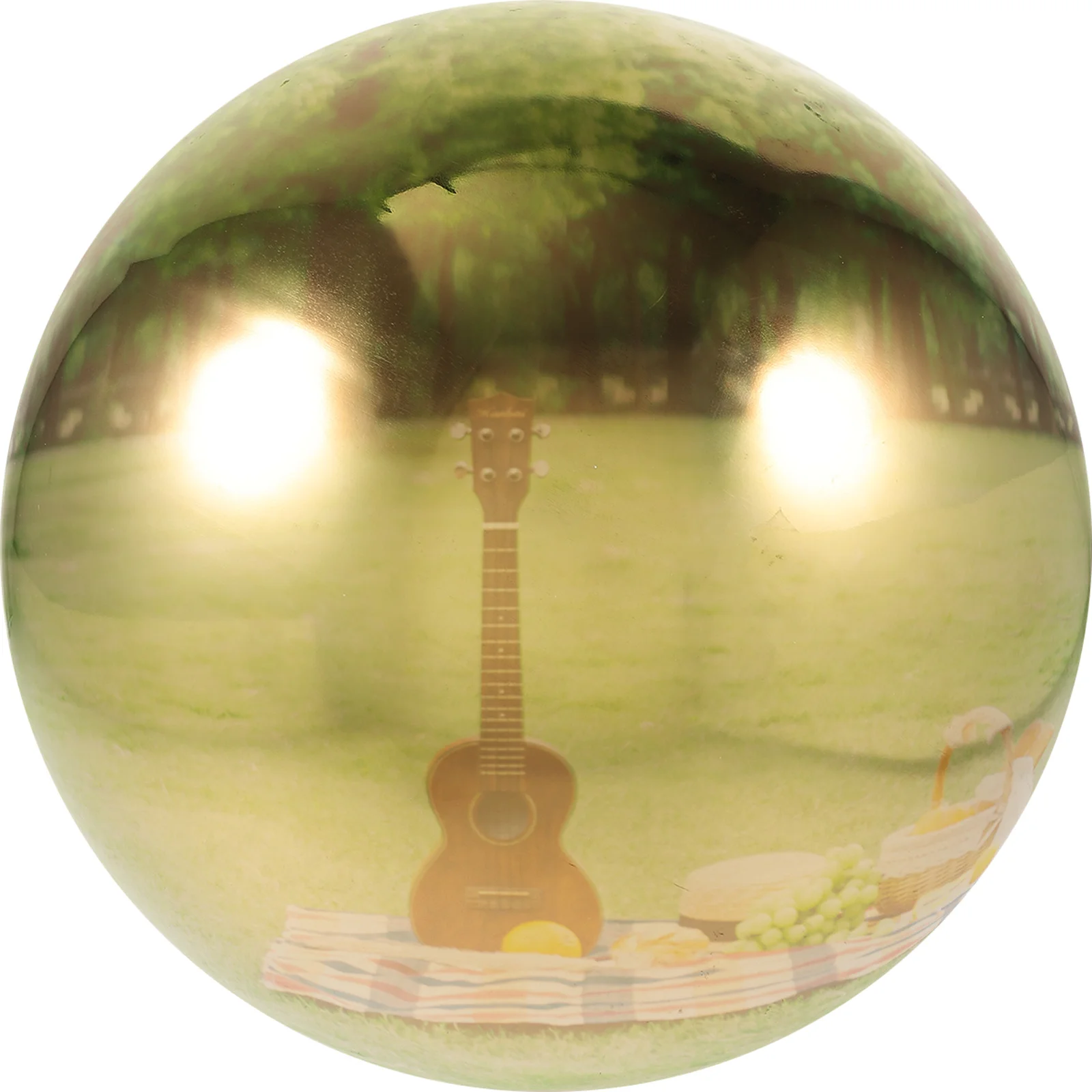 

Hollow Stainless Steel Gazing Ball Polished Reflective Mirror Globe Outdoor Garden Decor Photography Prop Sphere