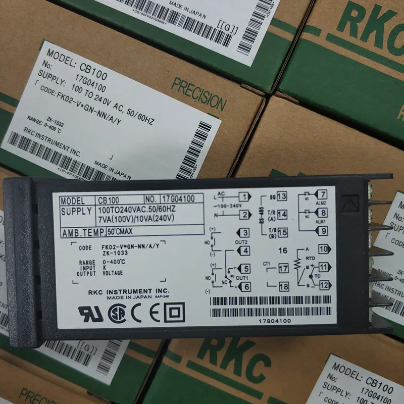 

RKC temperature controller CB100 FK02-V*GN-NN/A/Y