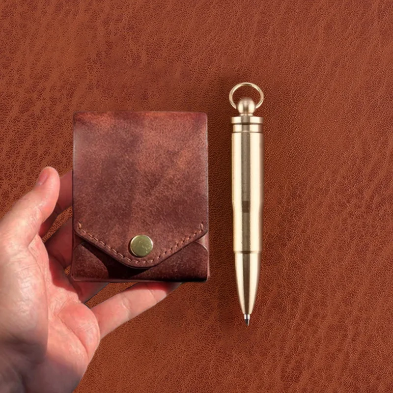 

Cross border retro short wallet for men and women with a high-end feel, multifunctional zero wallet, simple storage card bag
