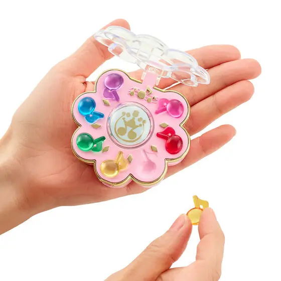 Authentic Bandai Doremi Transformation Device - 2nd Gen Flower Changer With Sound & Light (Japanese Version)