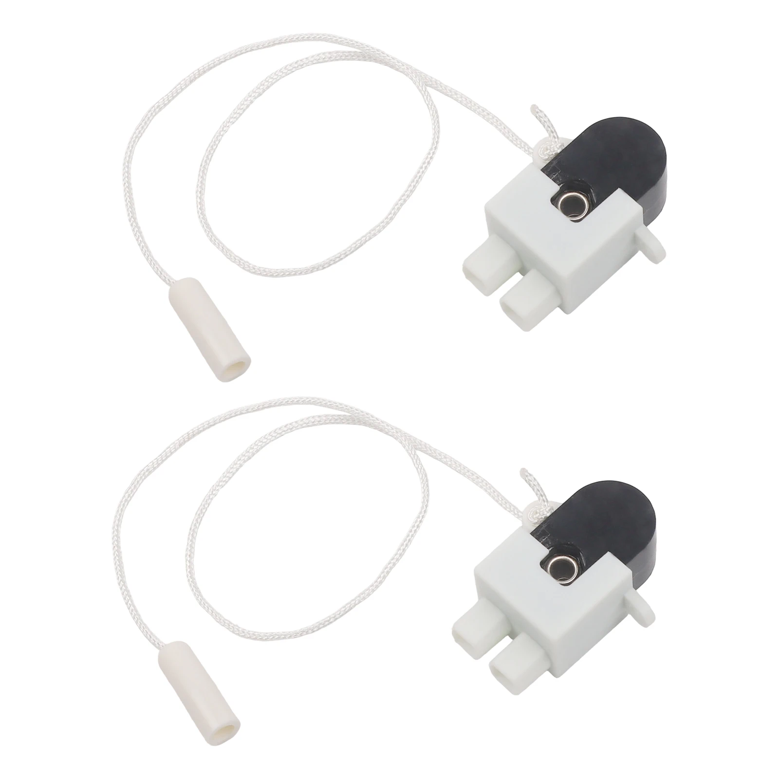 1/2pcs Pull Cord Switch Wall Light Switch With Cord Rotating Pull Cord Switch For Table Lamps Floor-Lamps Ceiling Lamp Switch