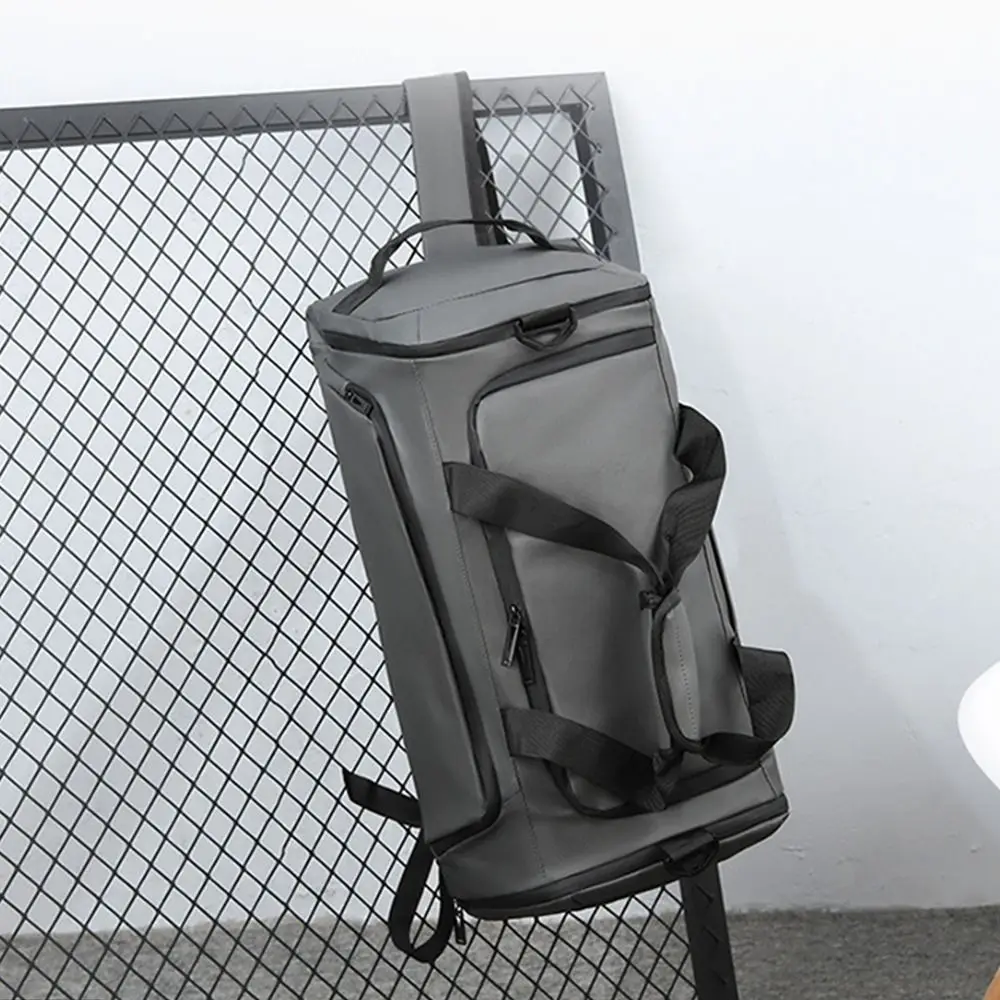 Casual Travel Duffel Bag Wet Dry Separation Large Capacity Travel Luggage Handbag Wear Resistant Business Trip Gym Shoulder Bag