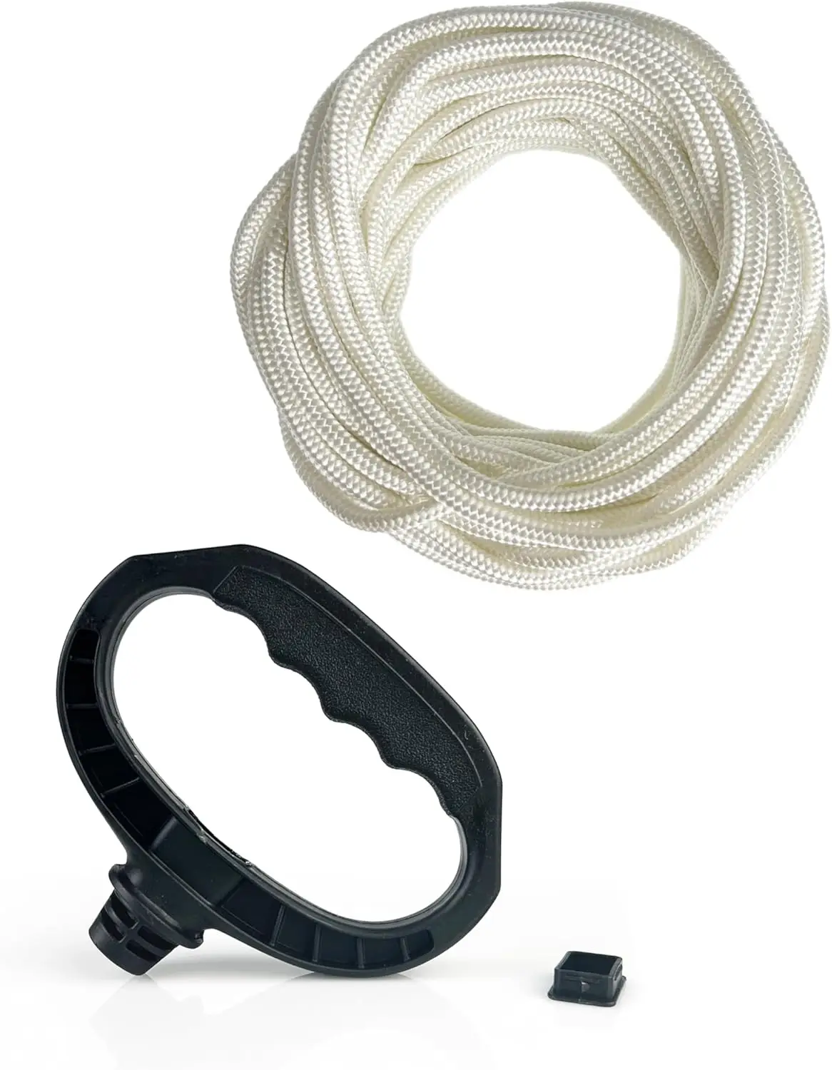 4.0mm*16ft Pull Rope with Recoil Starter Handle for Snowblower | Also for MTD Troy-Bilt Honda Predator Generac Champion Generator Washer Lawn Mower Trimmer Small Engine Pull Cord