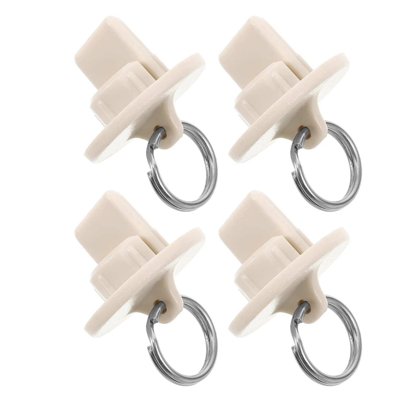 

4pcs Outdoor Windproof End Caps With Pull Ring For Exterior Sun Shades Replacement Parts Blind Roller Stopper Accessories Indoor
