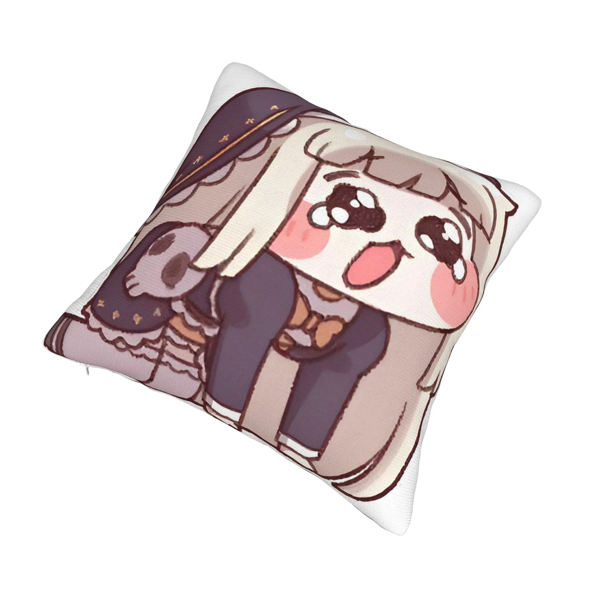 Decorative Pillowcase Trickcal C-Chibi Go Games Merchandise Home  Pillow Case Cover Square Multiple Sizes