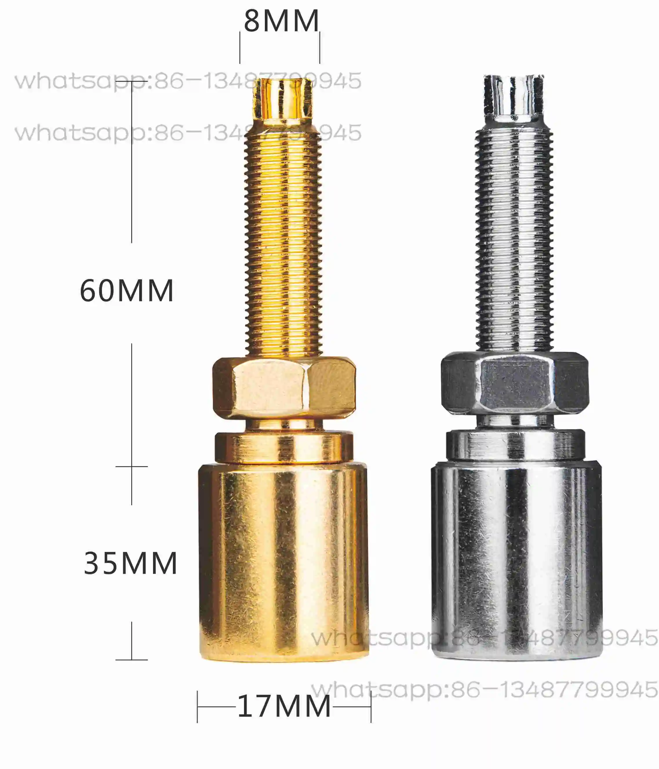

Fever Speaker Terminal Pair of Pure Copper Gold-plated Speaker Terminals