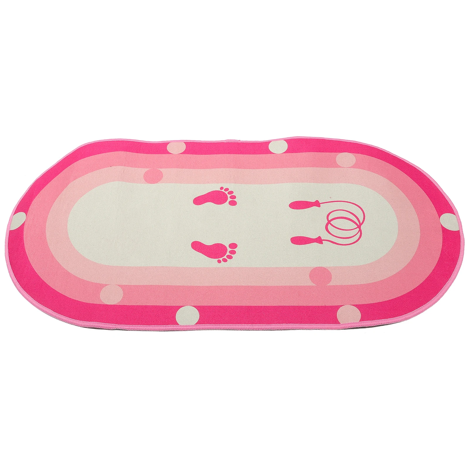 

Skipping for Home Exercise Quiet Jump Rope Mat Multi-Function Sports Pad Durable Fitness Mat Household Workout Yoga Training
