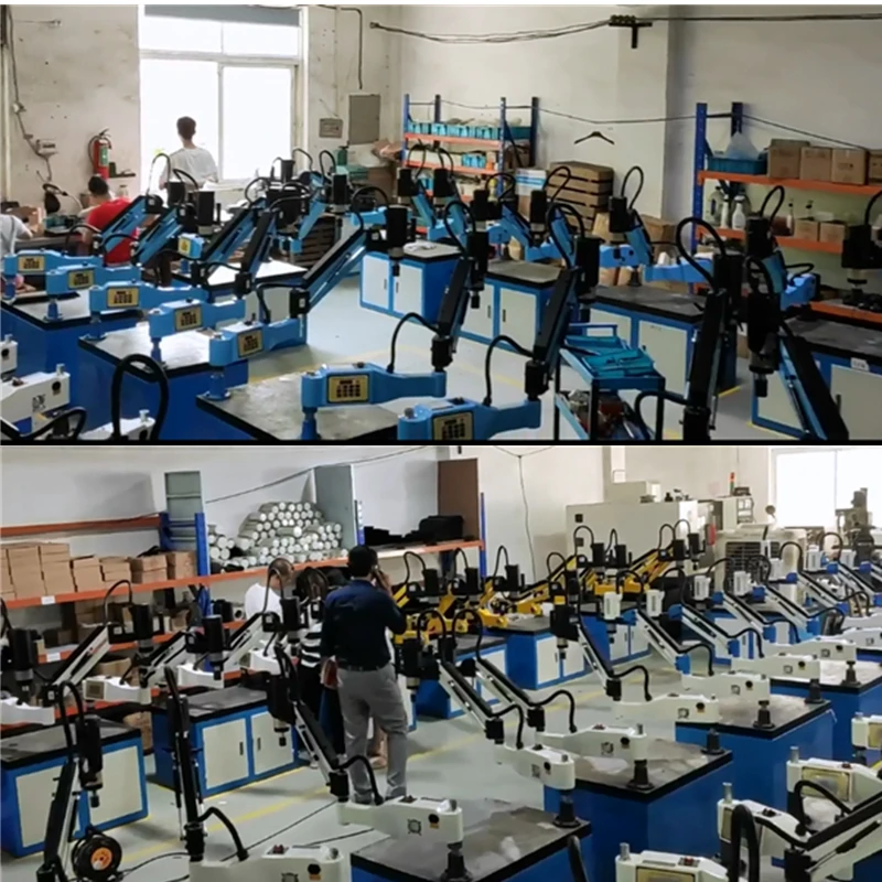 

M3-M20-M36 CNC Electric Tapping Machine Servo Motor Electric Tapper Drilling With Chucks Easy Arm Power Tool Threading Machine