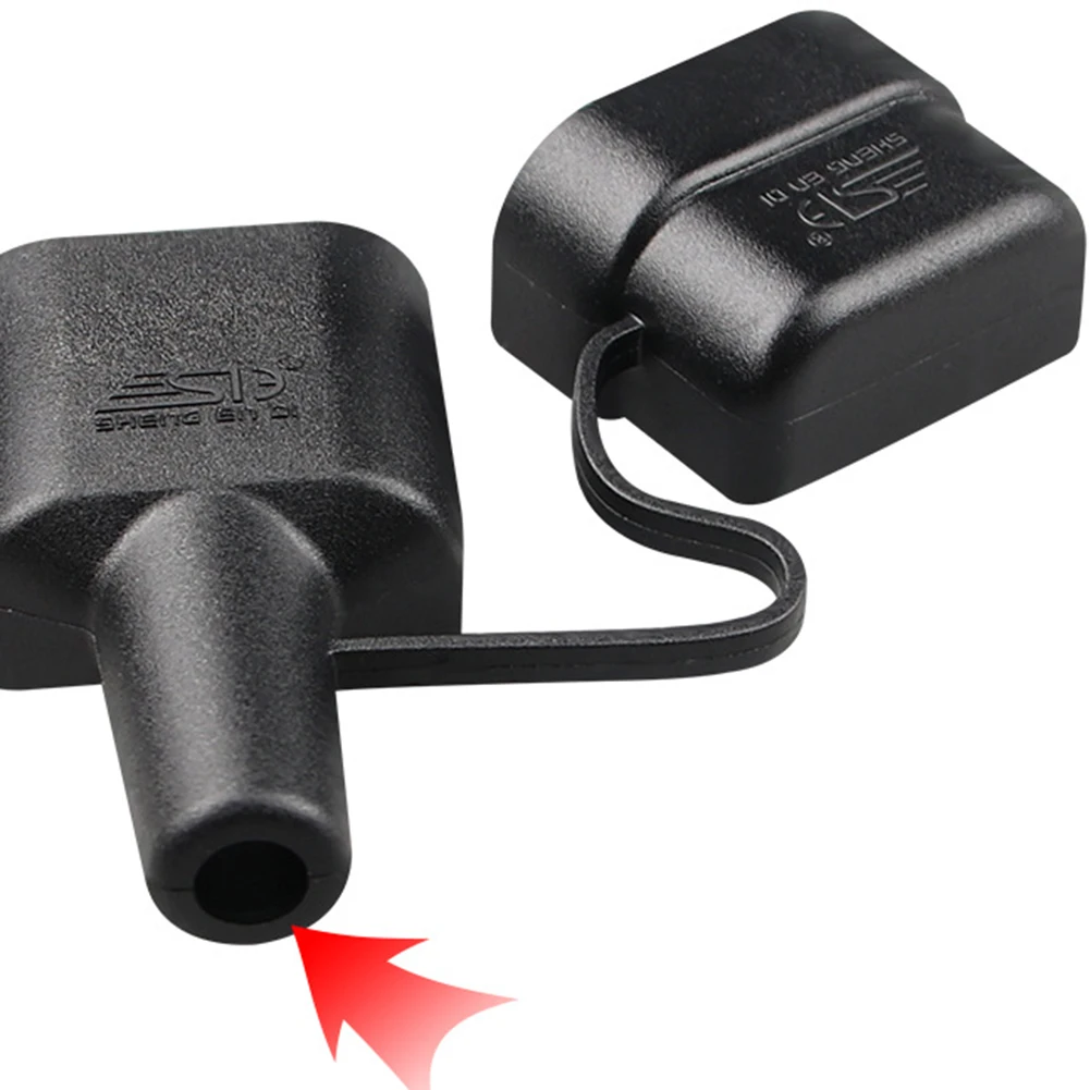 2/4 Cắm Cho Anderson Chống Bụi Vỏ Cáp Chống Nước 50A Cho SG50A Cắm Bụi Vỏ Cáp Màu Đen màu Đỏ Có Nắp