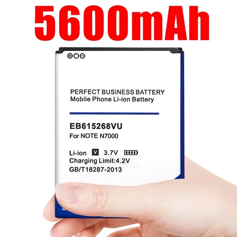 High Quality 5600mah Eb615268vu Battery for Samsung Note 1 N7000 I9220 N7005 I9228 I889 I717 T879