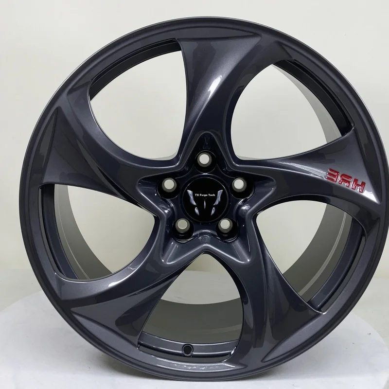

Factory Direct Sale High Quality Aluminium Alloy Hubs Grey Finish Forged 35mm ET Passenger Car Wheels for Wheel Rims