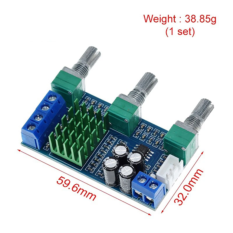 ハイパワーデジタルオーディオパワーアンプボード、革新的で実用的、XH-M567代替、tpa3116d2、デュアルチャンネルステレオ、デュアルチャンネル、80w