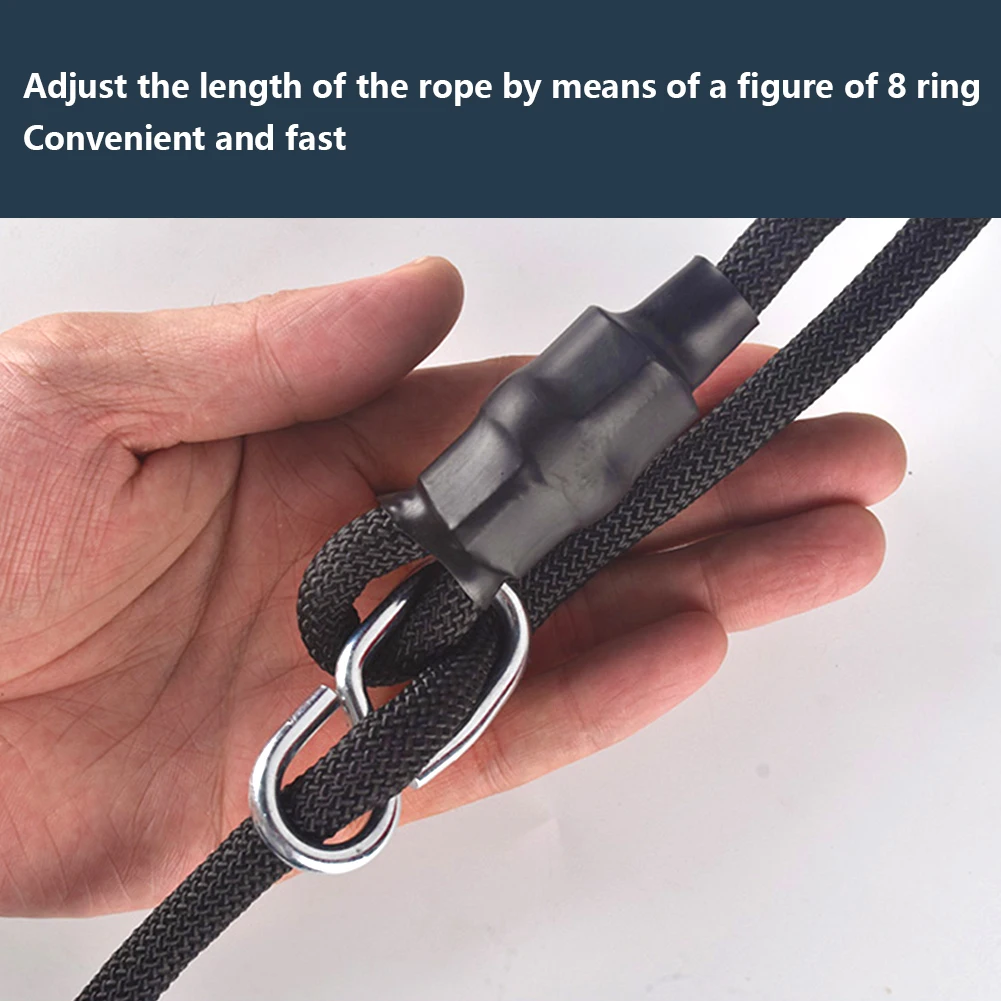 مقعد أرجوحة خشبي للحنين في الهواء الطلق للأطفال مجموعة أشرطة شجرة ملحقات للفناء الخلفي والحديقة وارتفاع ملعب قابل للتعديل #5