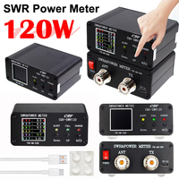 CQV-SWR120 120W Digital Standing Wave SWR Power Meter 240 * 240 Full Color HD Display 1.8-54Mhz High Standing Wave Alarm