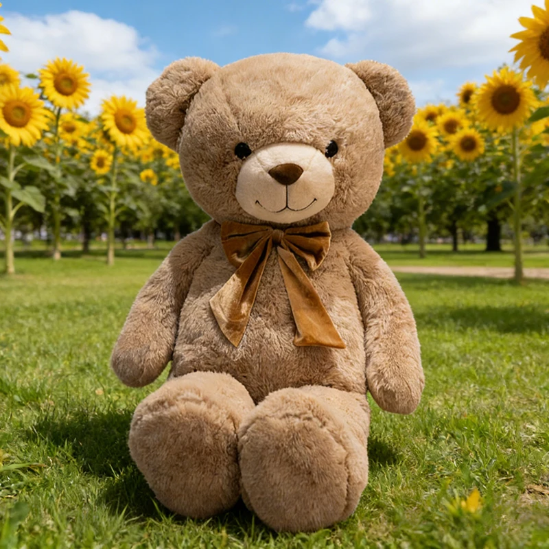 

100cm Big Bear Plush Doll Soft Stuffed Animal Bears Plush Toys Girls Valentine Lover Birthday Gift for Girlfriend Home Decor