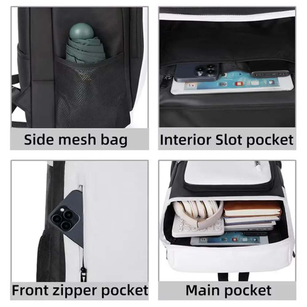 New Multifunctional Badminton Racket Backpack Large Capacity Waterproof Tennis Bag with Shoes Pocket Sports Bag - Image 2