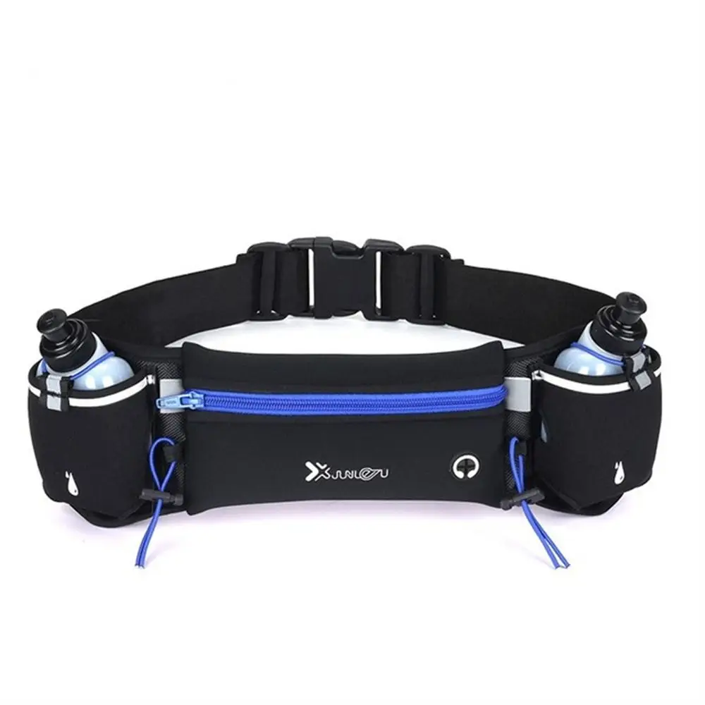With Water Bottle Running Waist Bags Running Belt Hydration Belt Bottle Marathon Running Bag Waterproof Phone Case