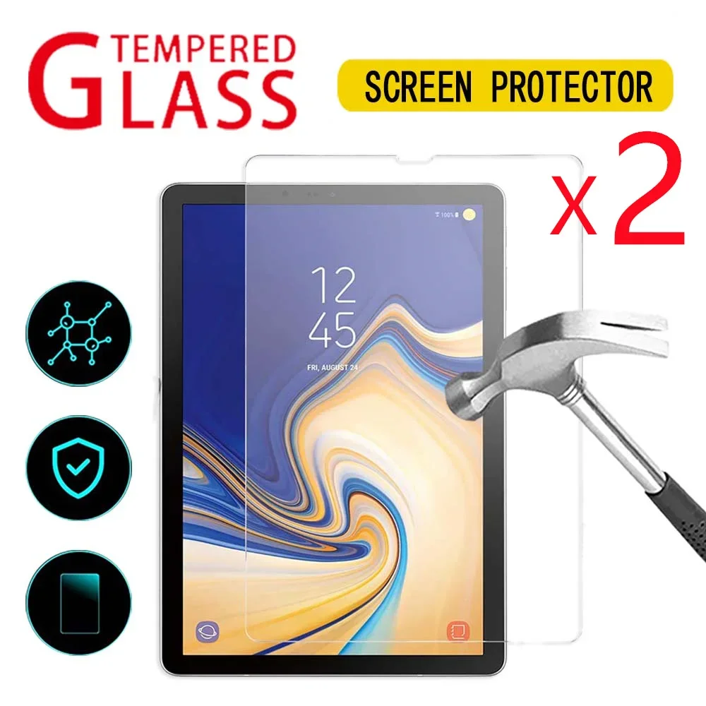 

2Pcs Tablet Tempered Glass Screen Protector for Samsung Galaxy Tab S4 T830 T835 10.5 Inch Tablets Accessories Protective Film