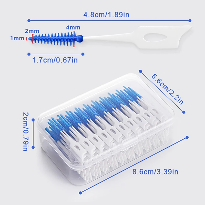 150 unids/caja de hilo Dental, cepillo Interdental de limpieza Dental, selección de hilo Dental, cuidado de higiene bucal, hilo Dental ultrafino