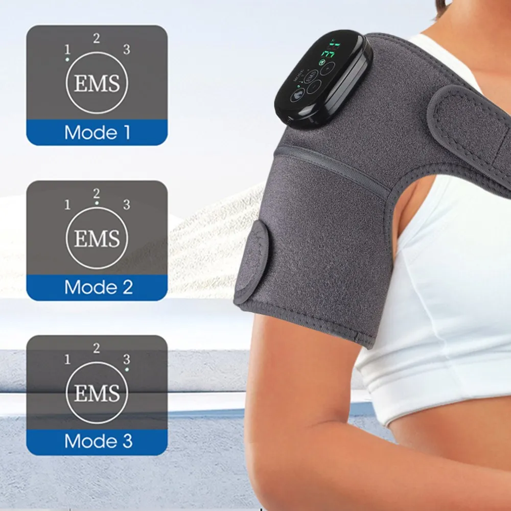 EMS-knee pads, straight arms, shoulder pads, touch button massage/hot compress massage machine massager