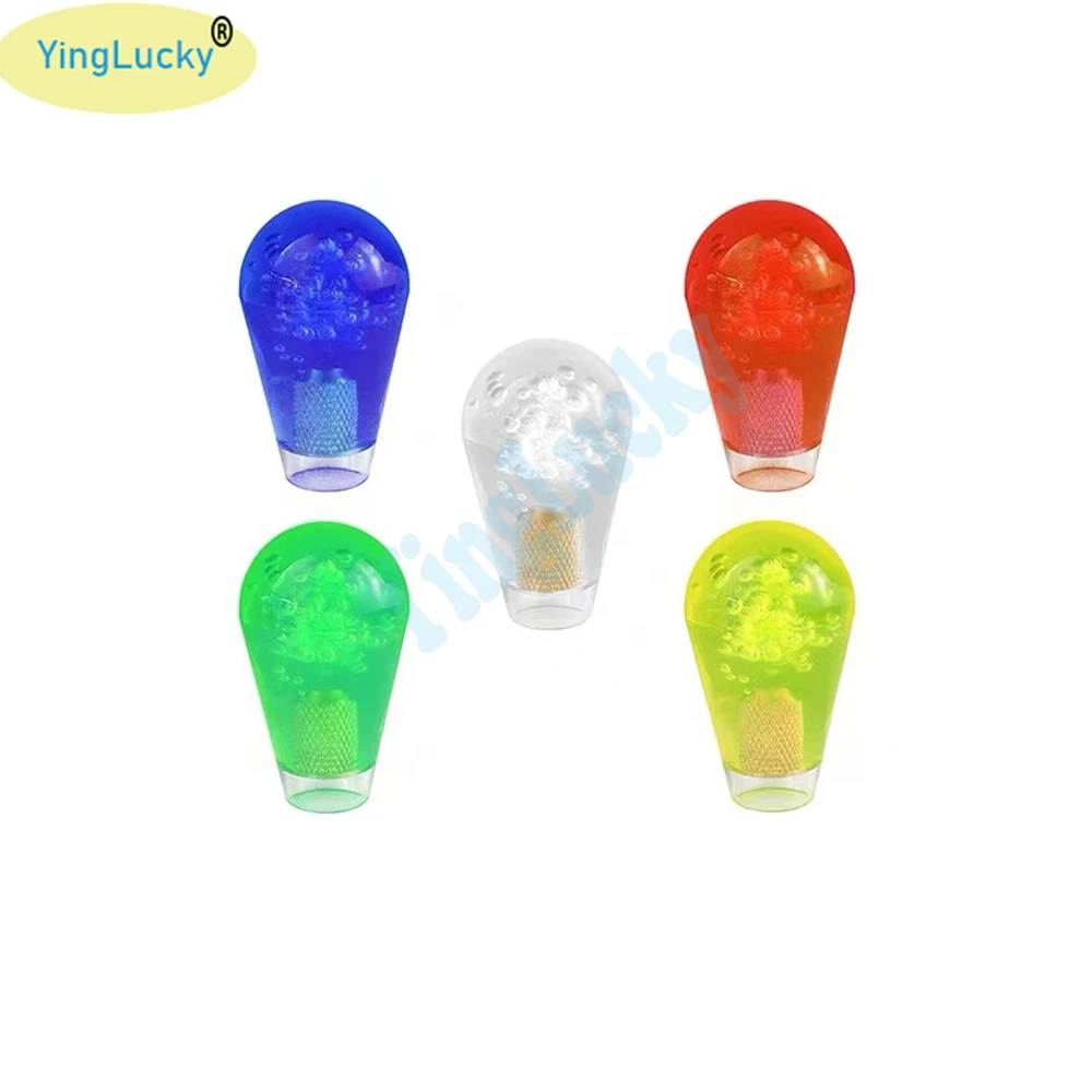 

1Pcs Transparent Elliptical Ball Head Arcade Joystick Top Ball 5*3cm American Style Topball For Sanwa Joystick ARCADE STICK