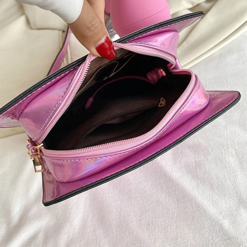 Fashion Women Girl Phone Shaped PU Leather Handbag Shoulder Bag Female Chain Messenger Crossbody Satchel Purse Shopping Tote