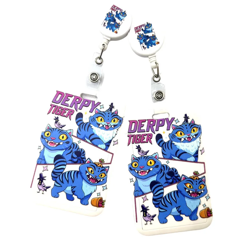 KPop شيطان الصيادين ريترو ستايل حامل أوراق الاعتماد الزهور اسهم ل مفتاح الرقبة حزام لبطاقة شارة الصالة الرياضية المفاتيح كيرينغ الهدايا #5