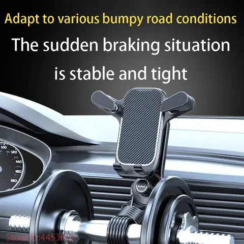 FOR Renault samsung qm6 qm3 sm3 sm5 2011 Car Phone Holder Stand Air Vent Gravity Car Mount GPS Smartphone In Bracket 6 best sales renault qm3 - №2