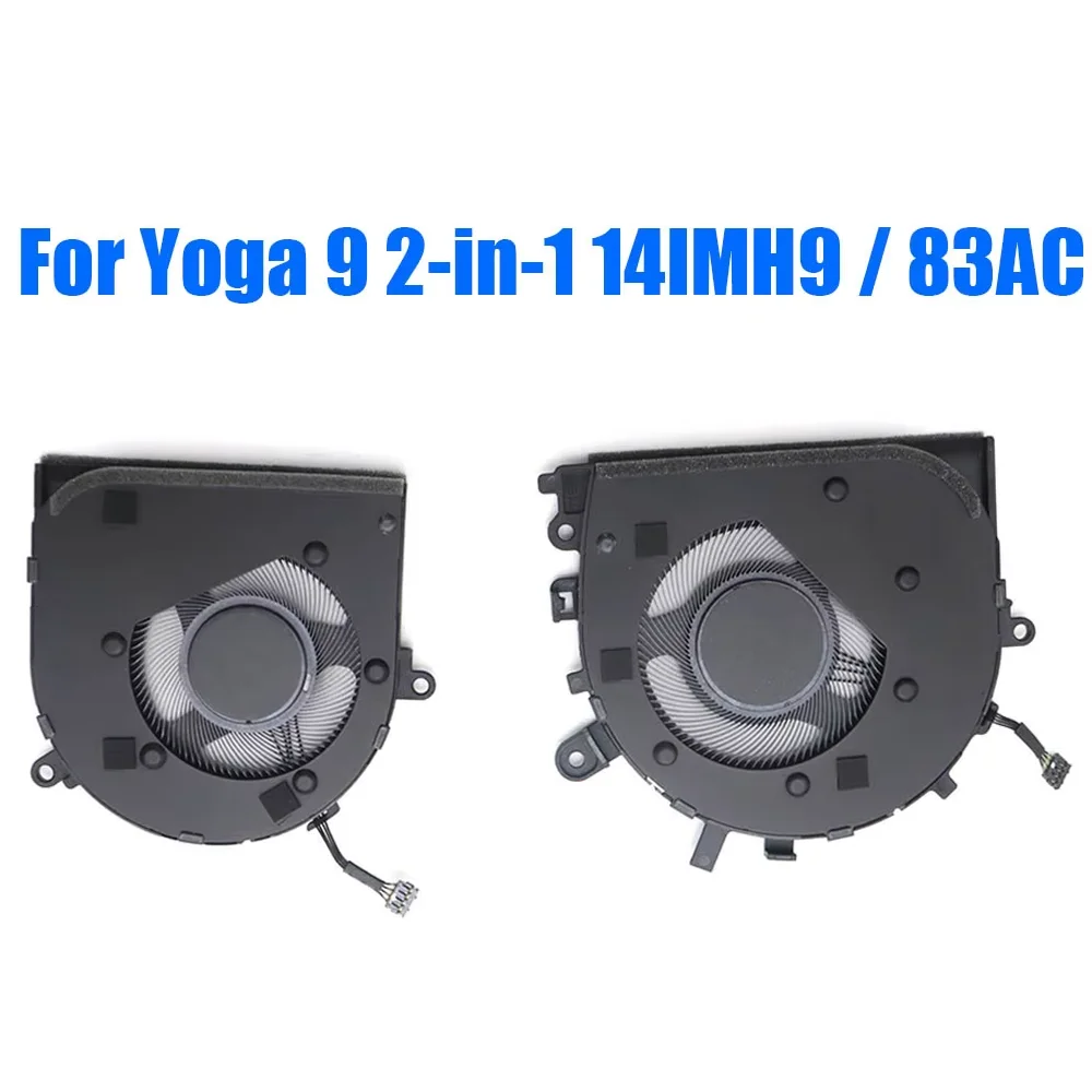 

For Lenovo For Yoga 9 2-in-1 14IMH9 83AC 5F10S14172 5F10S14173 DC5V Laptop Fan