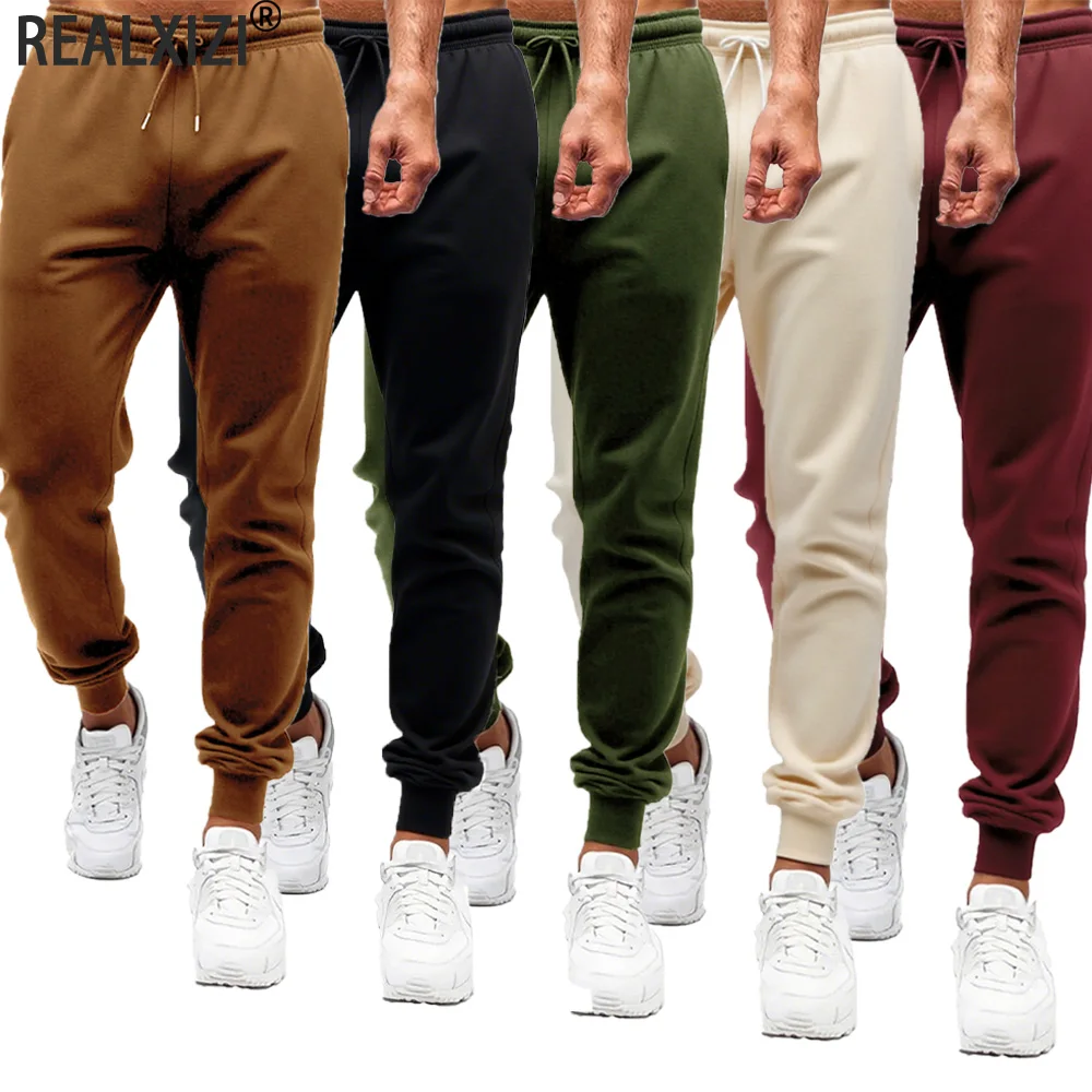 

Men's Casual Sports Pants Running Workout Jogging Long Pants Gym Sport Trousers Autumn Winter Men Outdoor Fitness Sweatpants