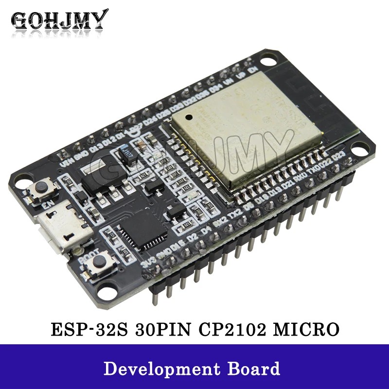 ESP-32S Development Board ESP-WROOM-32 ESP32 ESP-32 Bluetooth and WIFI Dual Core CPU with Low Power Consumption MCU ESP-32GOHJMY