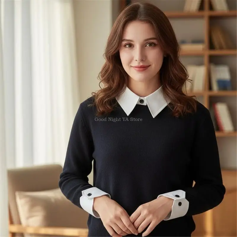 elegante-destacavel-colar-falso-punhos-pulso-extensores-2-pcs-acessorios-camisa-formal-para-reunioes-negocios-escritorio