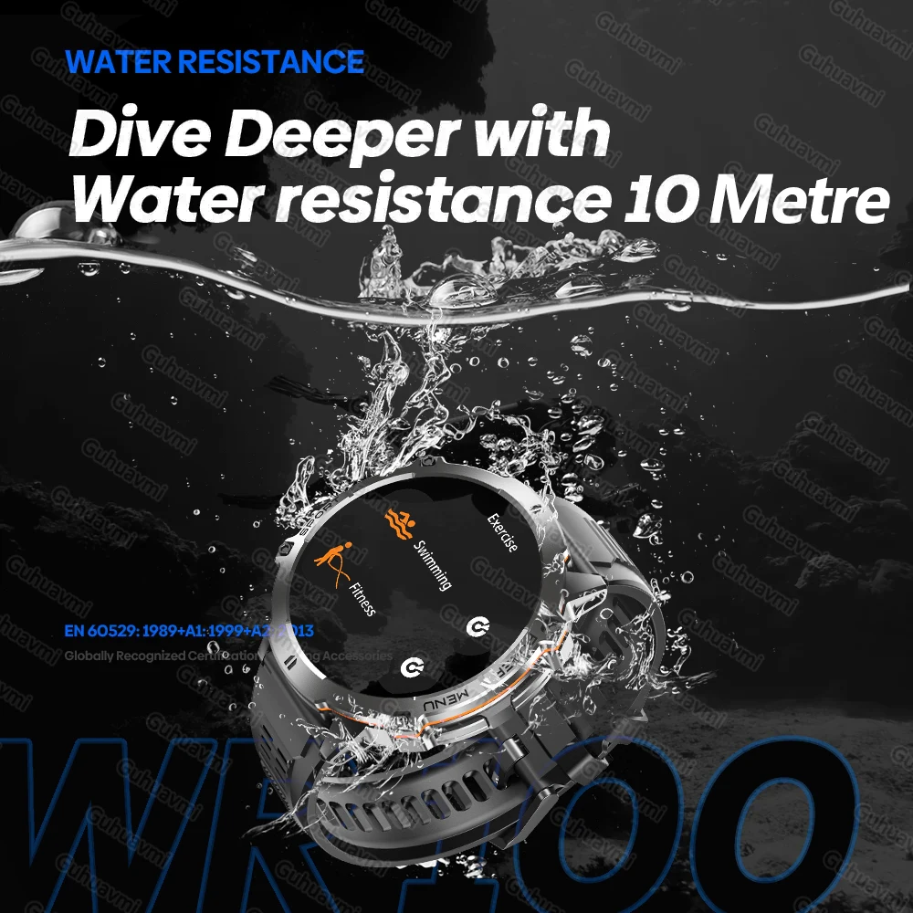 2025 original tanque t3 ultra gps relógio inteligente masculino 10atm à prova dwaterproof água smartwatch hd amoled 1000mah fitness t-rex 3 relógios eletrônicos