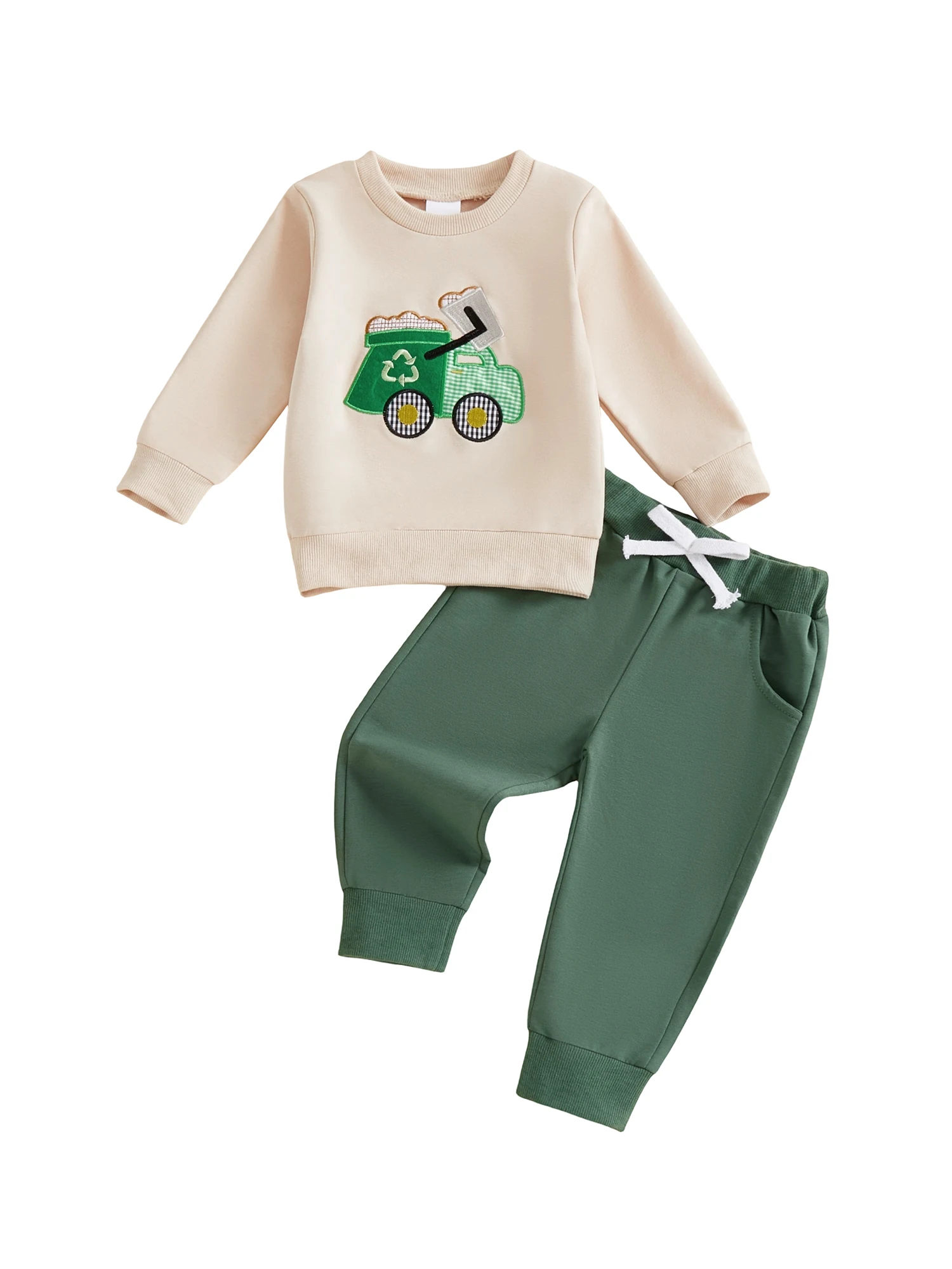 

Зимний наряд из 2 предметов для маленьких девочек, толстовка с капюшоном и вышивкой единорога, леггинсы, комплект, уютная одежда для холодных дней