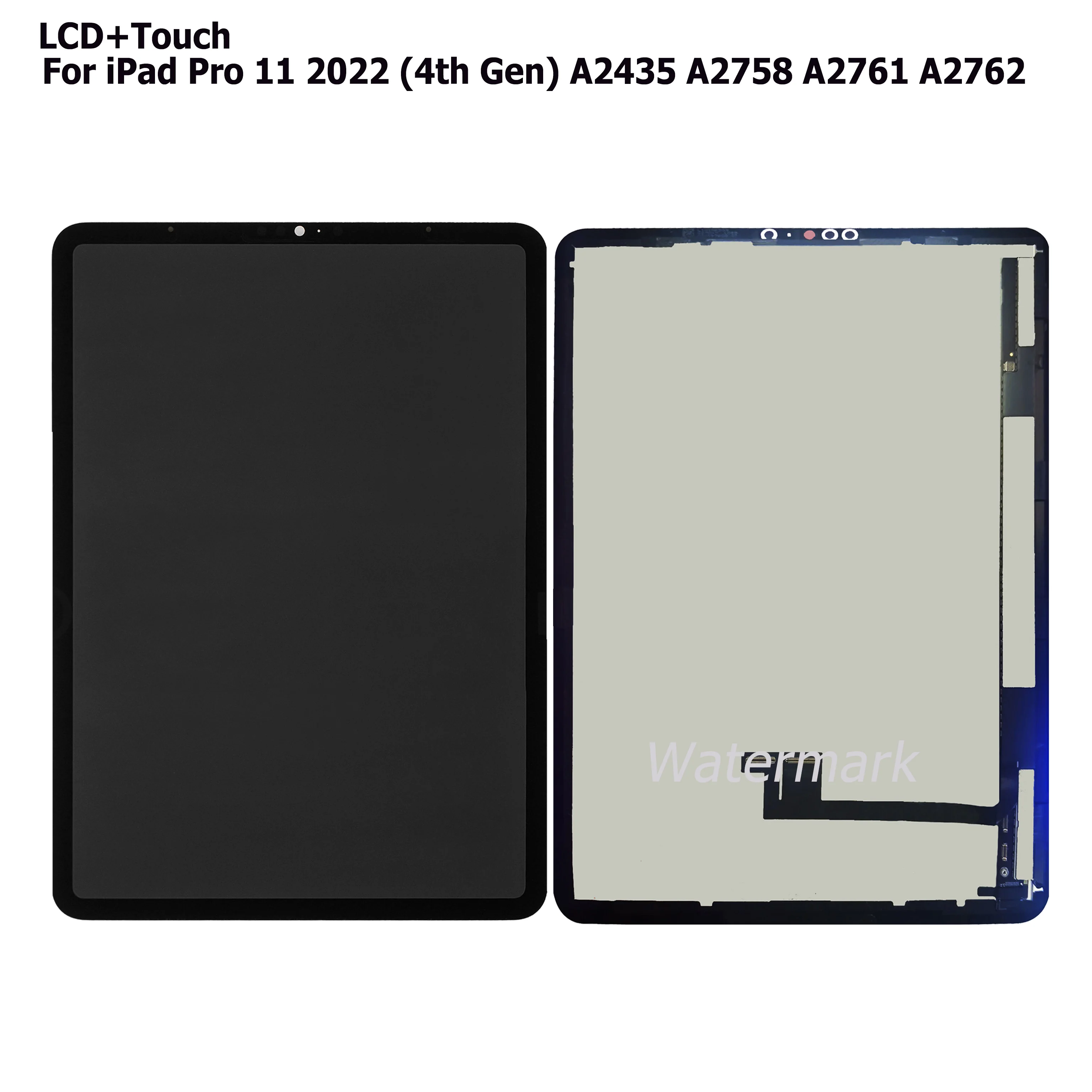For iPad Pro 11 2022 (4th Gen) A2435 A2758 A2761 A2762 A2759 LCD
