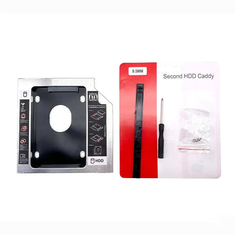 9.0 9.5 12.7mm HDD Caddy SATA 3.0 for 2.5'' SSD Case Hard Disk Drive Adapter for Laptop CD DVD-ROM Optibay