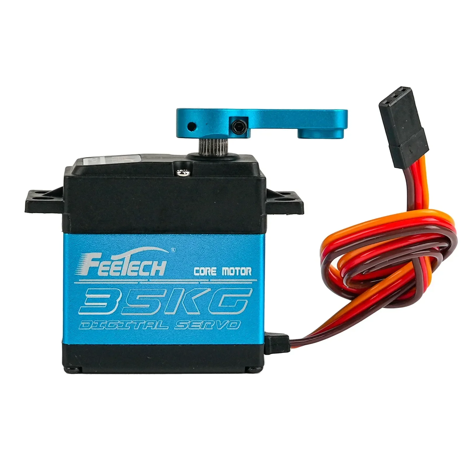 Feetech – servomoteur numérique FT5330M, couple 7.4V 35KG, engrenage en acier pour avion RC/Robot/hélicoptère, modèle de voiture sur chenilles en métal, 6 pièces