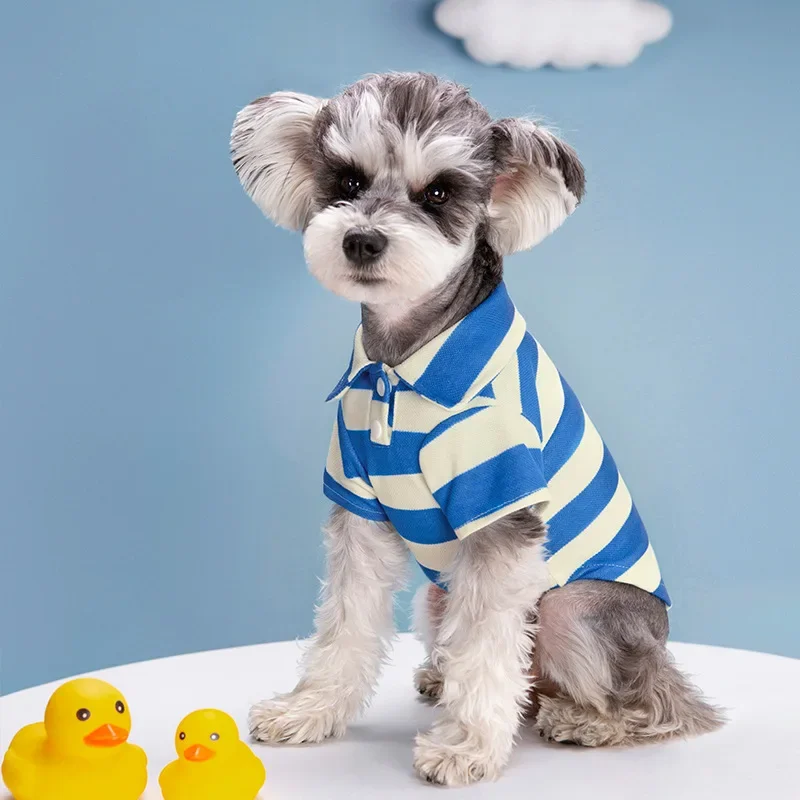 Hundepolohemd, Hundekleidung, Sommer-Freizeitkleidung für kleine und große Hunde, Katzen-T-Shirt, Chihuahua-Mops-Kostüme, Yorkshire-Hemden – Detail 7