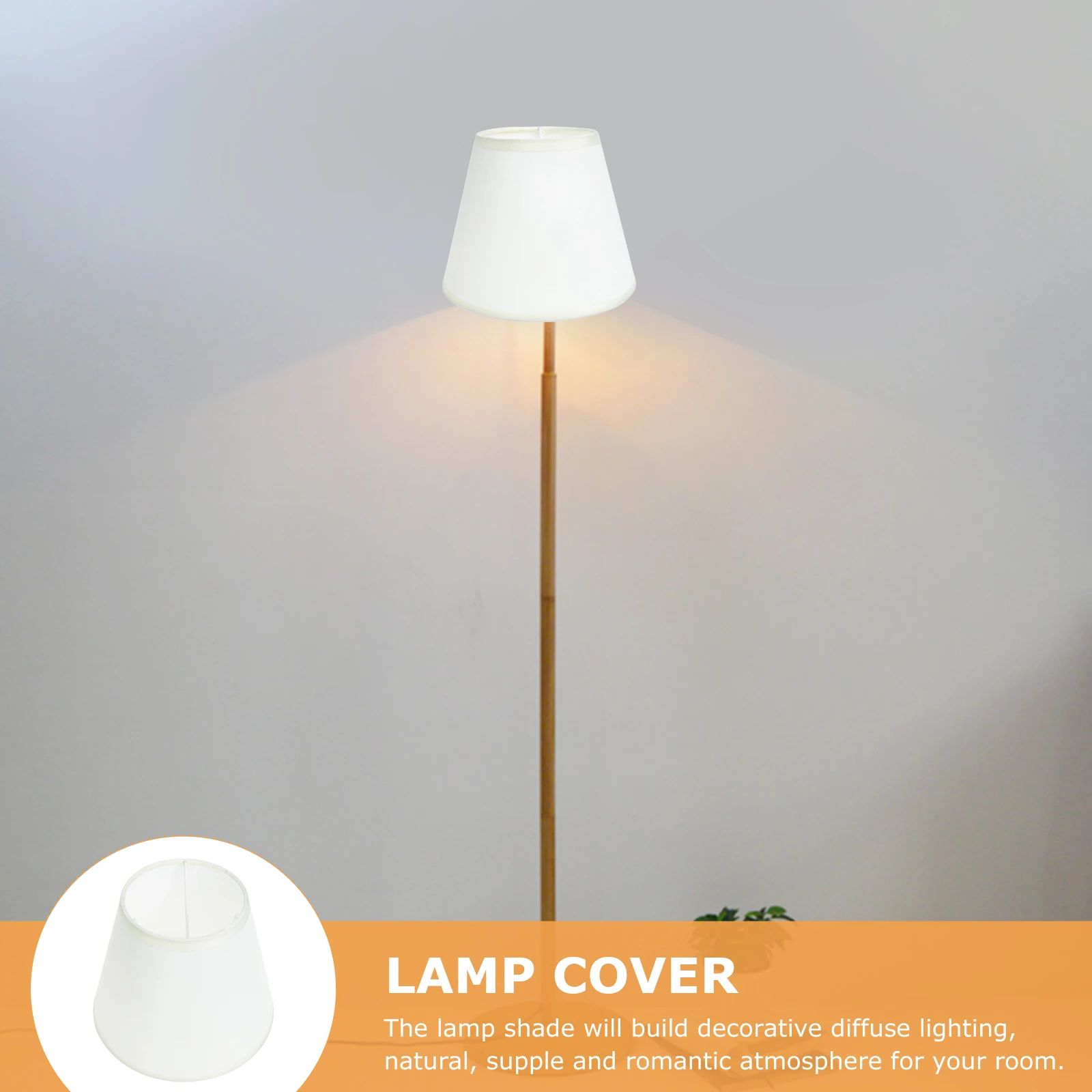 

Cartoon Printing Lampshade Retro for Children Mini Light Desktop Ceiling Linen Metal White Kids Lampshades