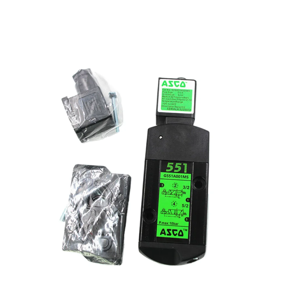 

SCG531C001MS G531C001 ASCO 531 серия, встроенный пилотный электромагнитный клапан на катушке