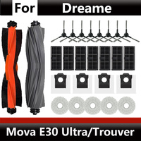 For Dreame Mova E30 Ultra Vacuum Cleaner Accessories: Find Main Brush, Filter Element, Cleaning Cloth, Dust Bag and Consumables