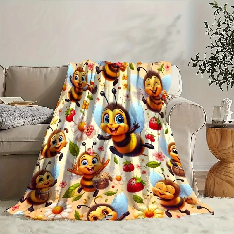 cobertor-de-la-com-estampa-de-abelha-divertida-reversivel-e-confortavel-para-todas-as-estacoes-com-impressao-digital-vibrante-para-sofa-e-quarto