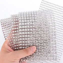 Rhinestones Diamond Gems Sticker Crystal Tattoo Adhesive Electric Festival Party Eyes Face Body Makeup Nail Art Decor Sticker
