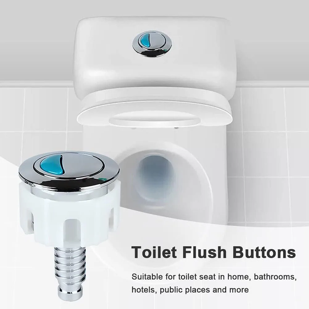 2PCS Toilet Push Button Dual Flush Water Saving For Cistern Tank Home Renovation DIY Toliet Parts Bathroom Accessories