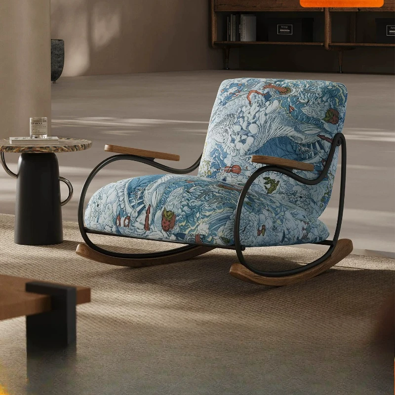 The first rocking chair, single chair, single retro sofa