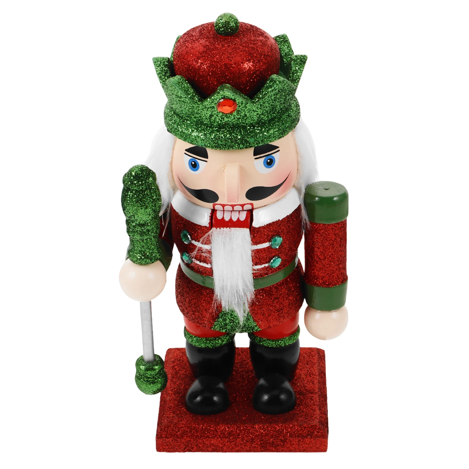 

Christmas Decorations Nutcracker Festive Wooden Decorate Figures Man