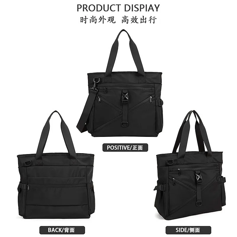 Workwear crossbody bag for students, made of Oxford fabric, is a large-capacity single-shoulder crossbody bag for commuting