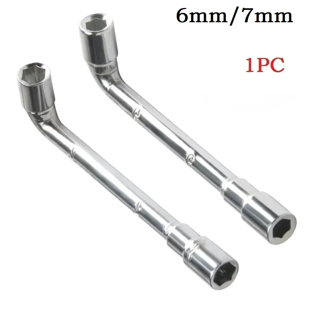 L Wrench Tool 6mm 7mm Hex L-Shaped Screw Nut Wrench Sleeve Tool For 3 MK8 Nozzle Hexagonal Spanner Hand Tool Set