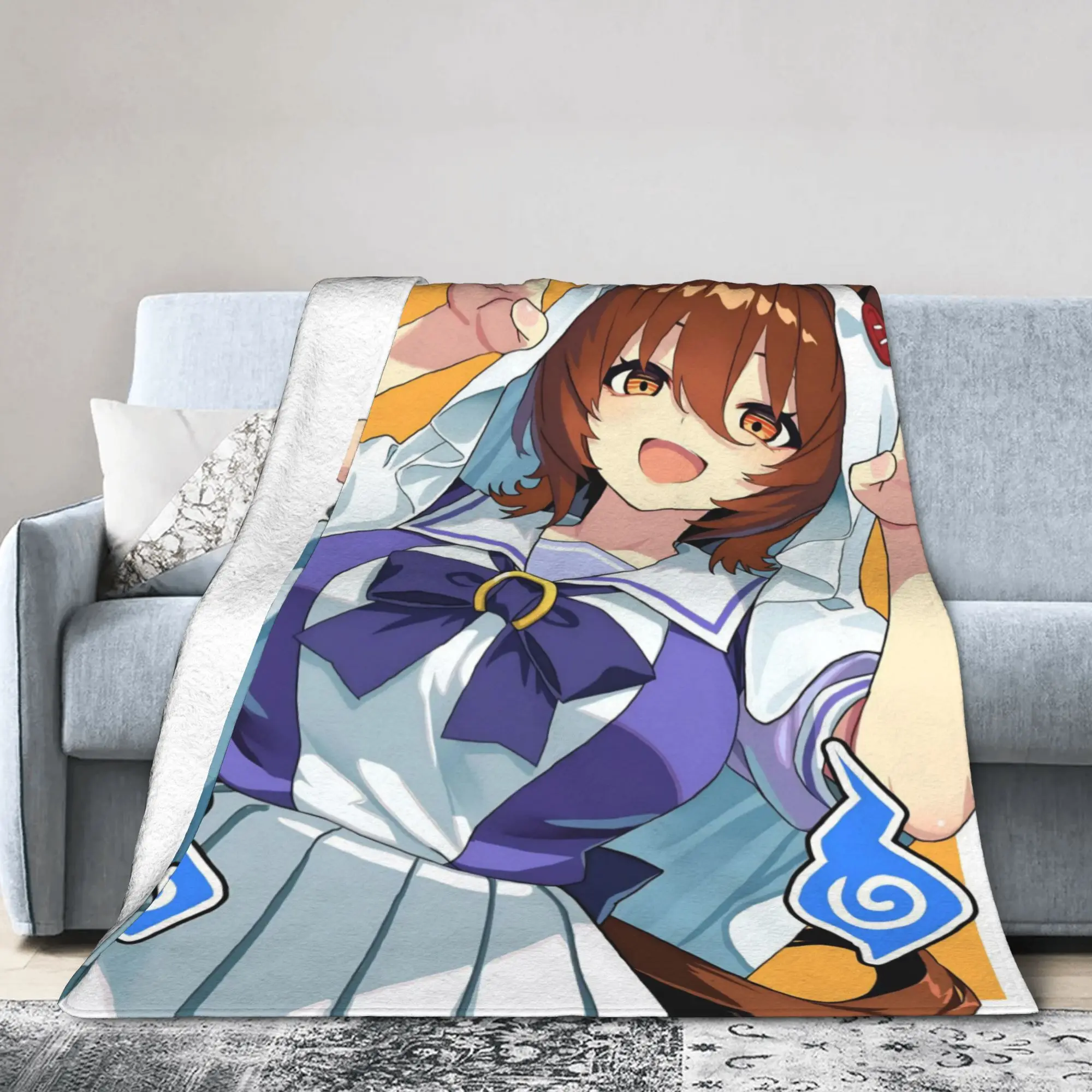 Agnes Tachyon Blankets Flannel Summer Air Conditioning Uma Musume Pretty Derby  Multifunction Throw Blankets for Home Bedspread